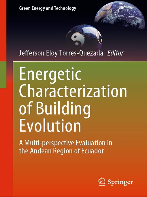 Title details for Energetic Characterization of Building Evolution by Jefferson Eloy Torres-Quezada - Available